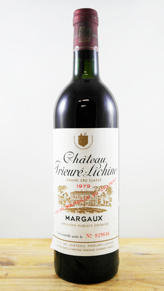 Vin Année 1979 Château Prieuré Lichine