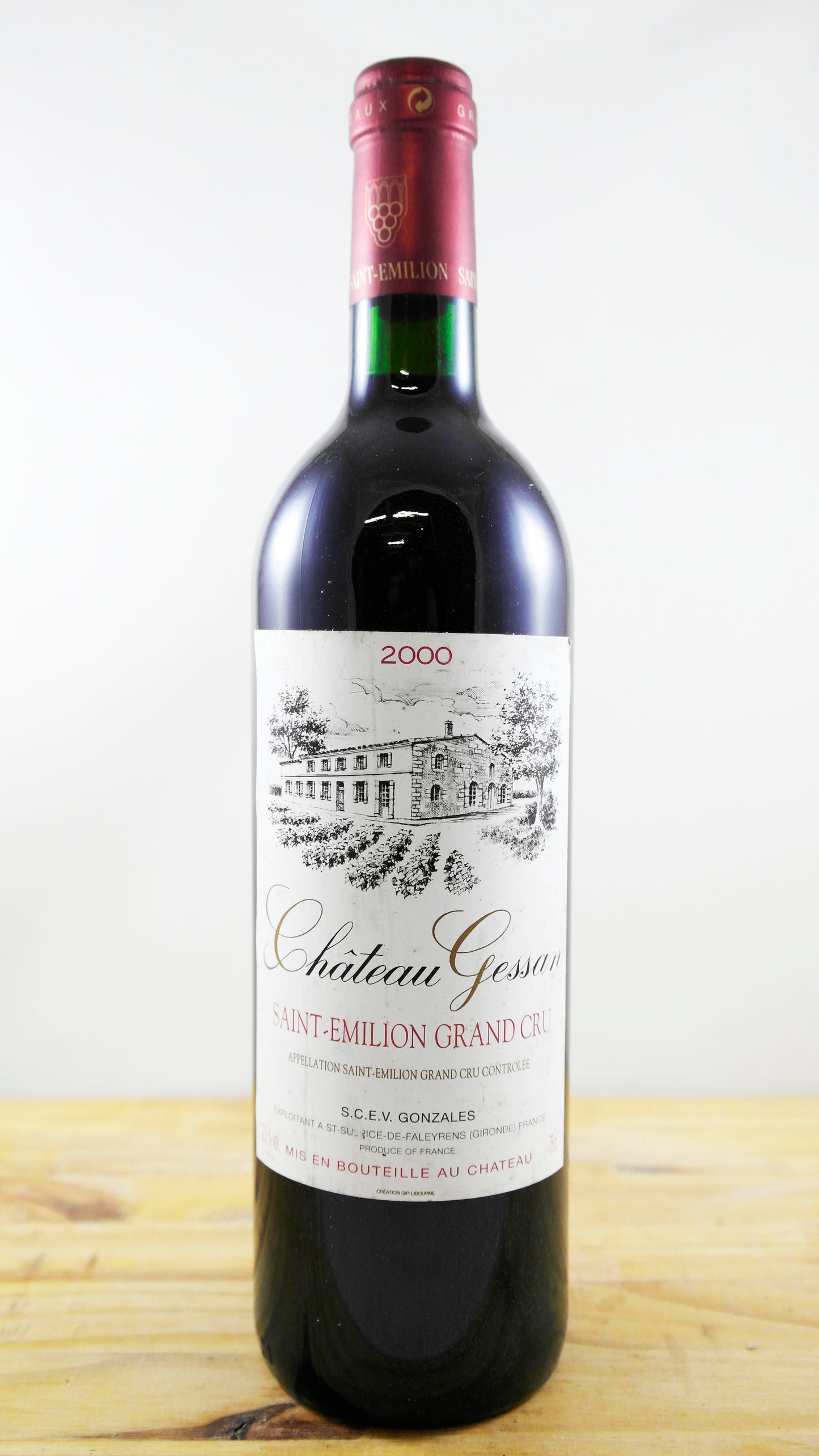 Vin Année 2000 Château Gessan