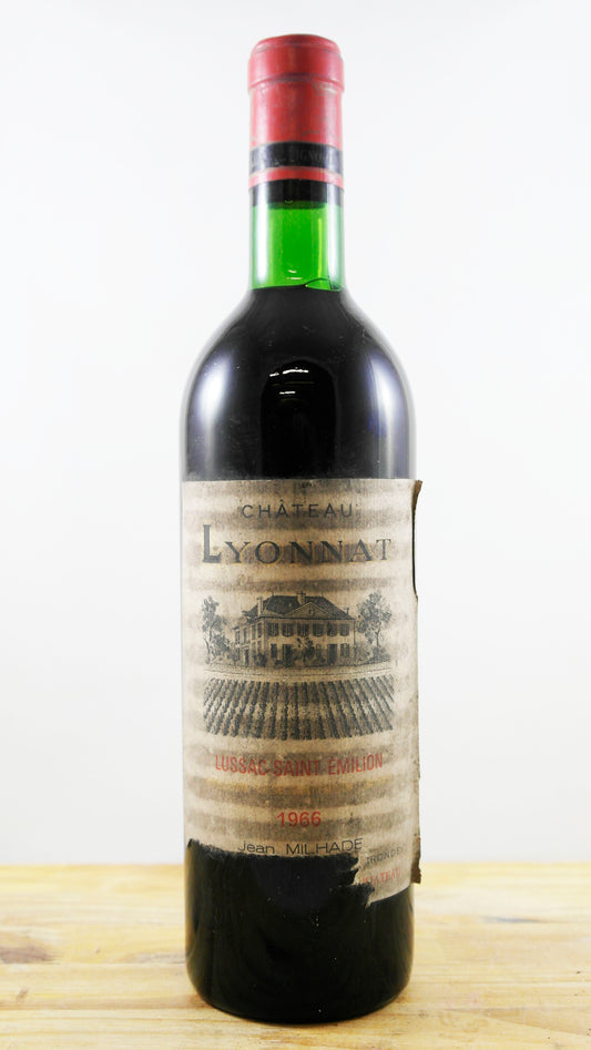 Vin Année 1966 Château Lyonnat Jean Milhade