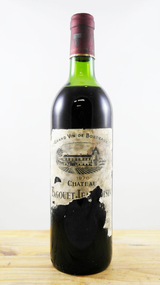 Vin Année 1978 Château Fagouet Jean-Voisin