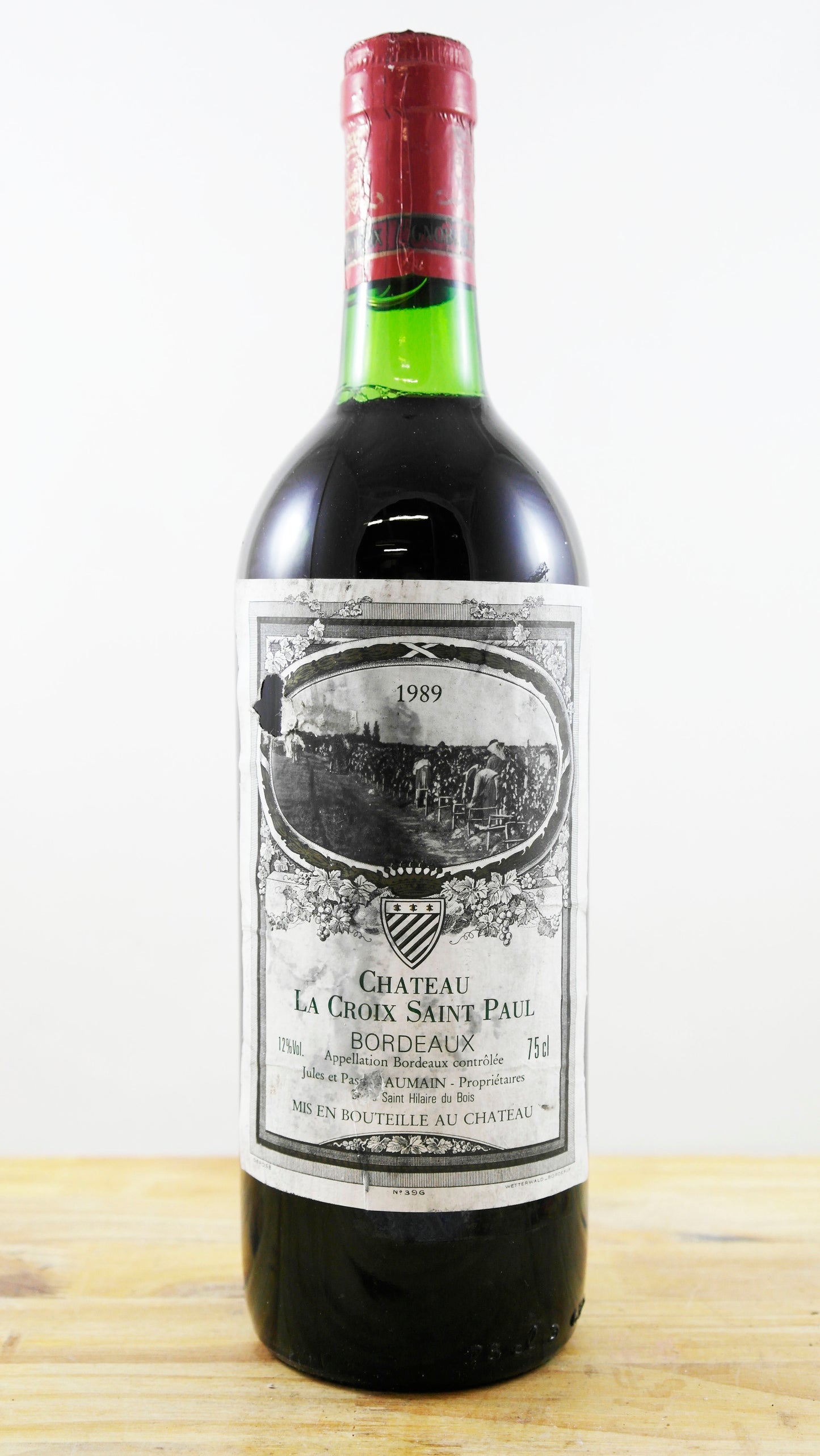 Vin Année 1989 Château La Croix Saint Paul