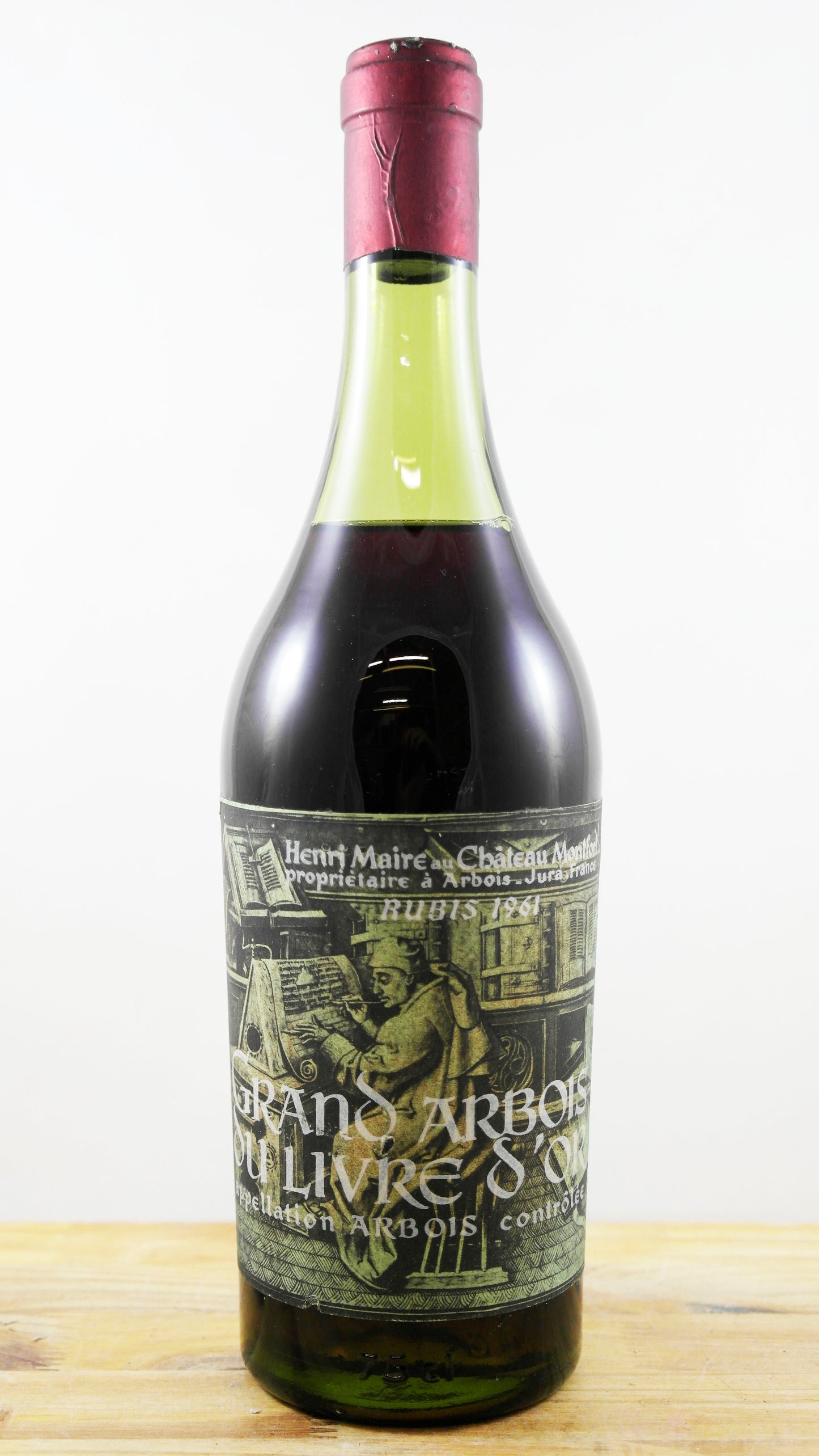 Vin Année 1961 Château Montfort Grand Arbois du Livre d'Or 