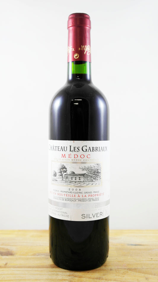 Vin Année 2008 Château Les Gabriaux
