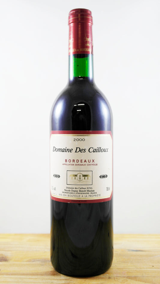 Vin Année 2000 Domaine Des Cailloux