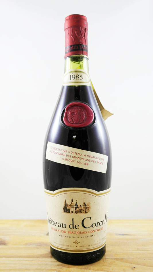 Vin Année 1985 Château de Corcelles