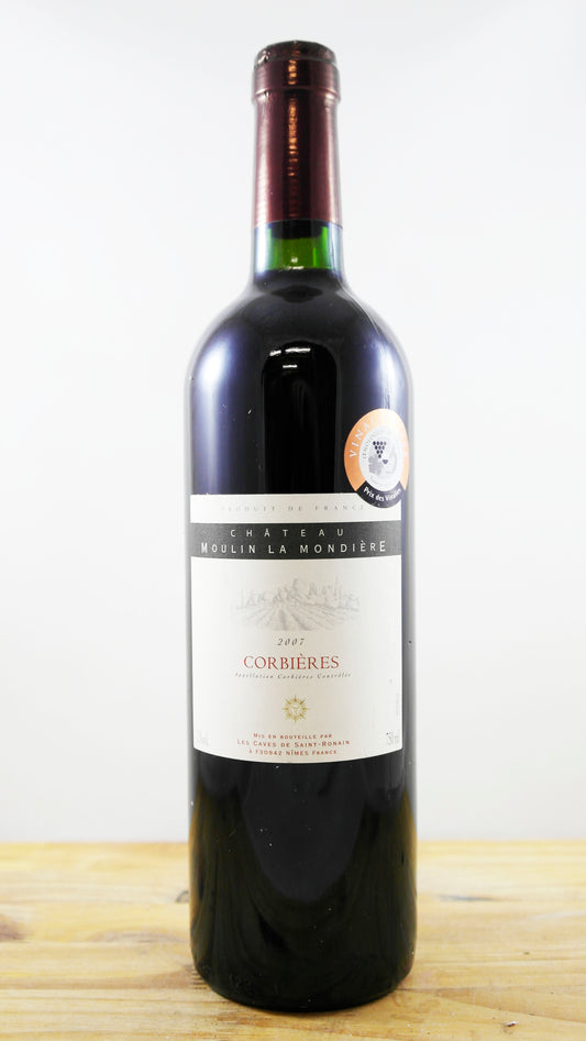 Vin Année 2007 Château Moulin La Mondière