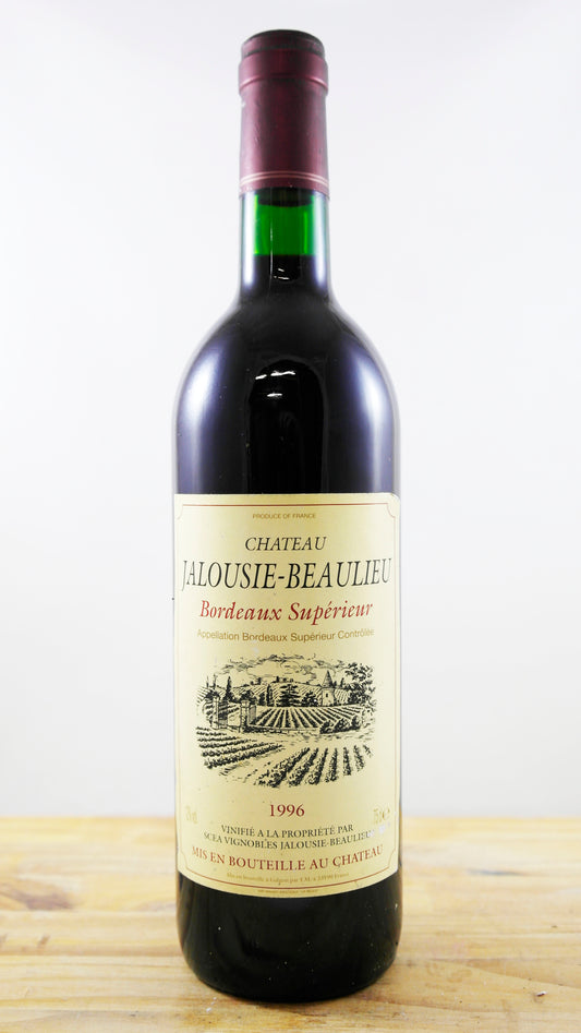 Vin Année 1996 Château Jalousie-Beaulieu
