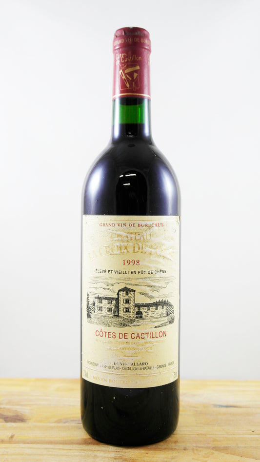 Vin Année 1998 Château La Croix de Louis