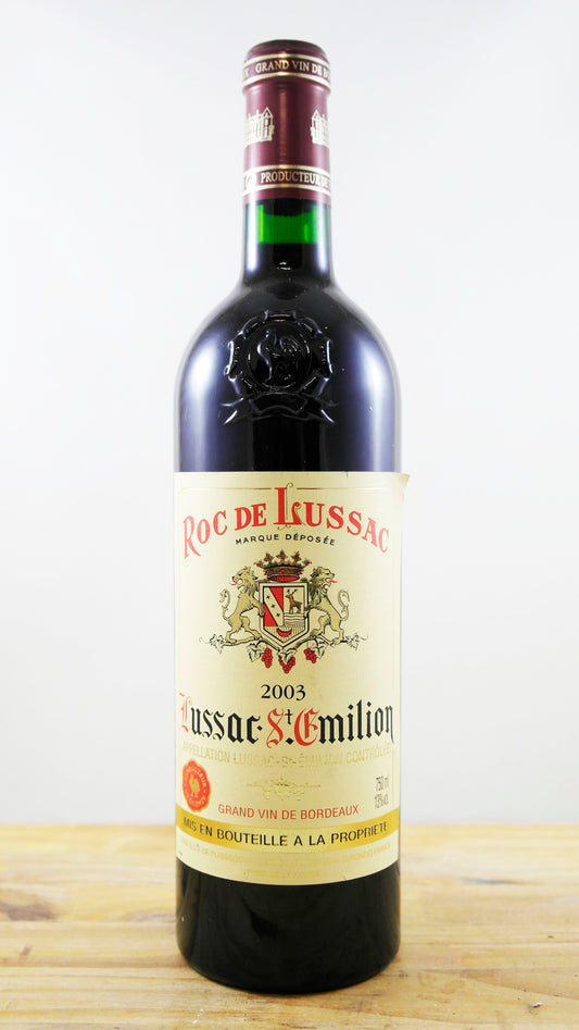 Vin Année 2003 Roc de Lussac