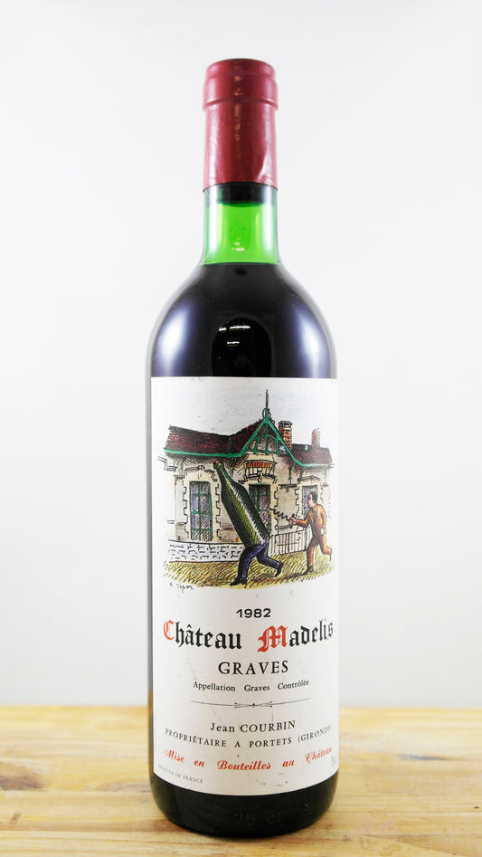 Vin Année 1982 Château Madelis Courbin