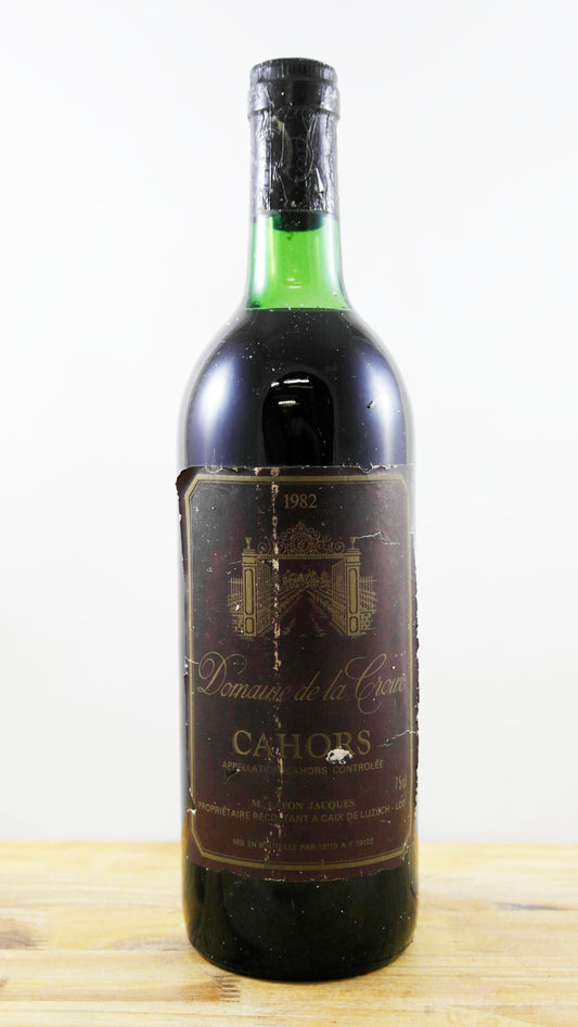 Vin Année 1982 Domaine de la Croux
