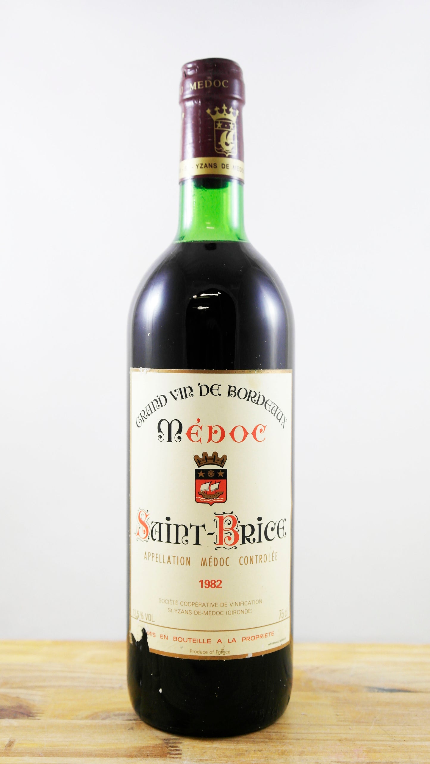 Vin Année 1982 Saint-Brice