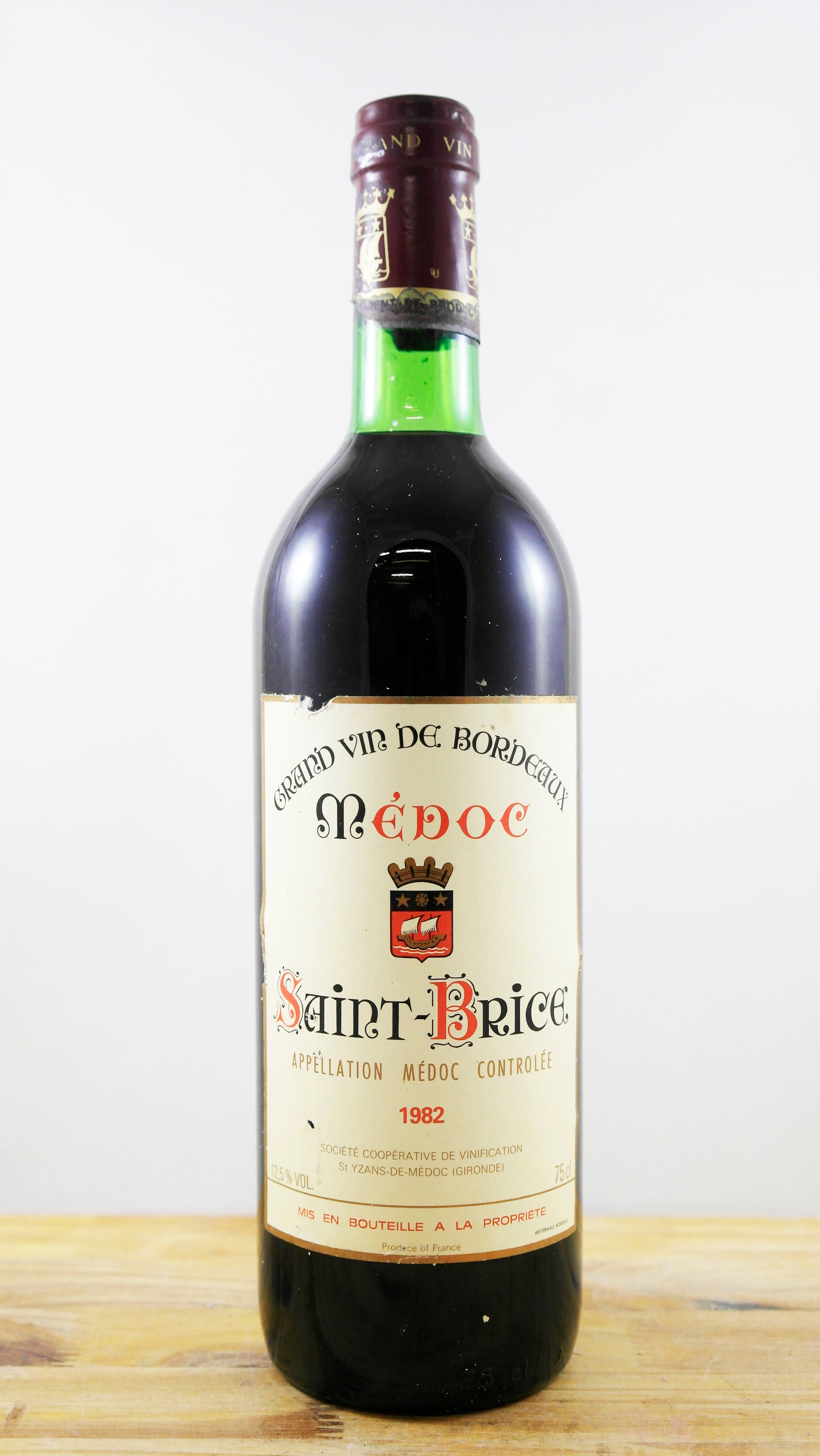 Vin Année 1982 Saint-Brice