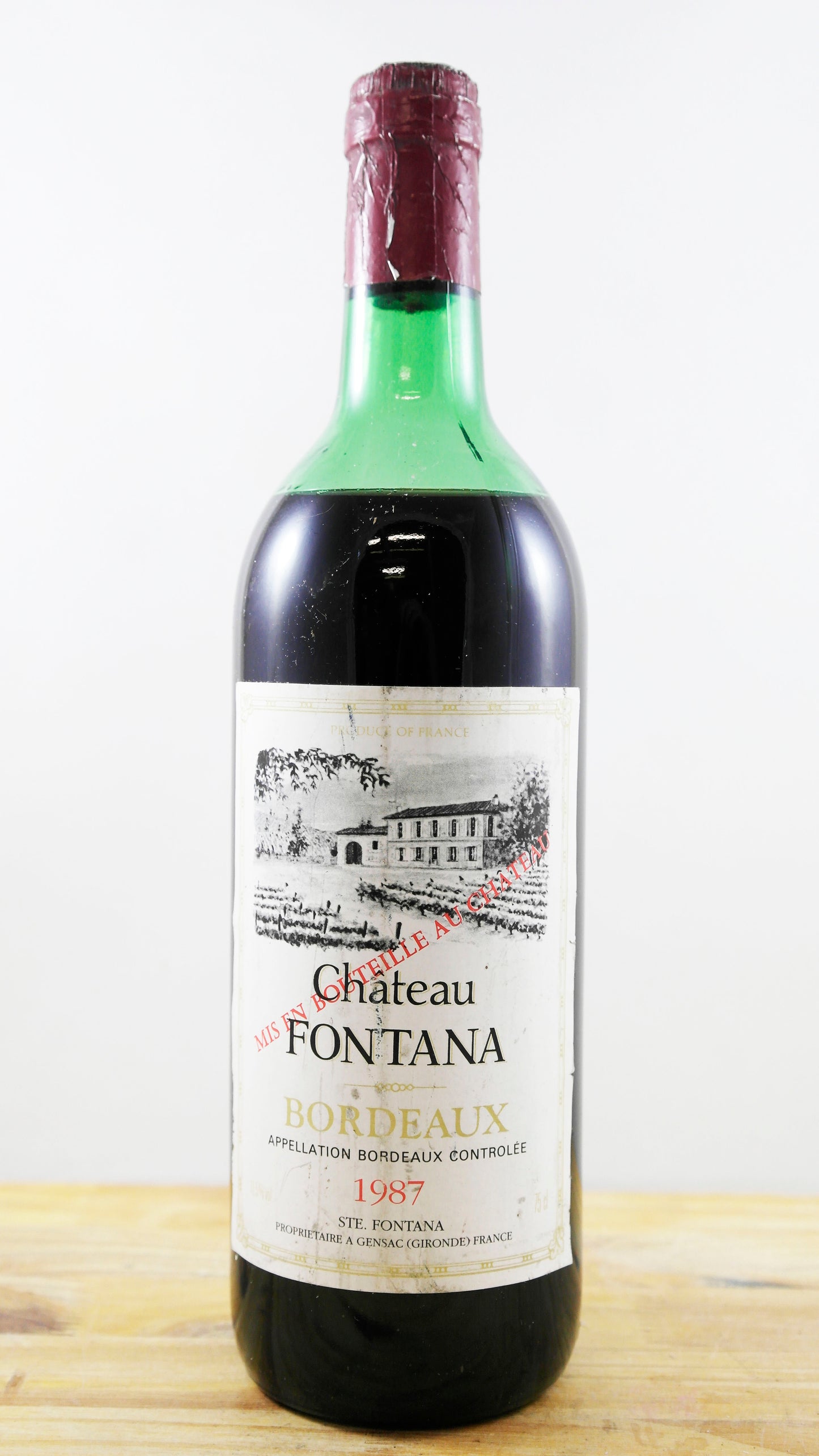 Vin Année 1987 Château Fontana