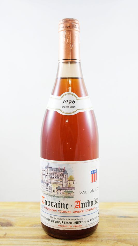 Vin Année 1996 Philippe Catroux Touraine-Amboise