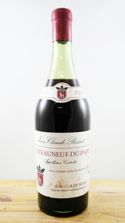 Vin Année 1974 Jean Claude Boisset