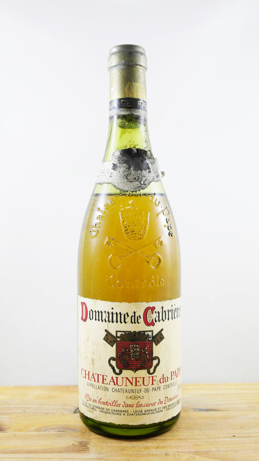 Vin Année 1980 Domaine de Cabrières