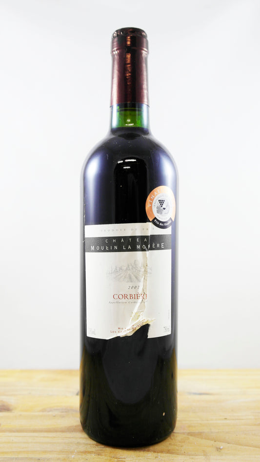 Vin Année 2007 Château Moulin La Mondière