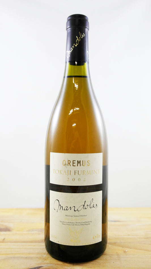 Vin Année 2002 Oremus Tokaji Furmint