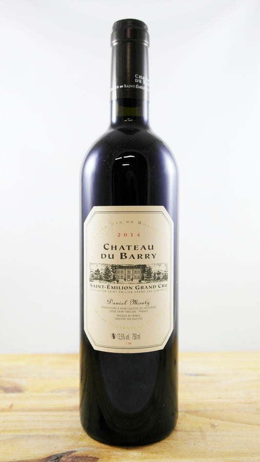 Vin Année 2014 Château du Barry Daniel Mouty