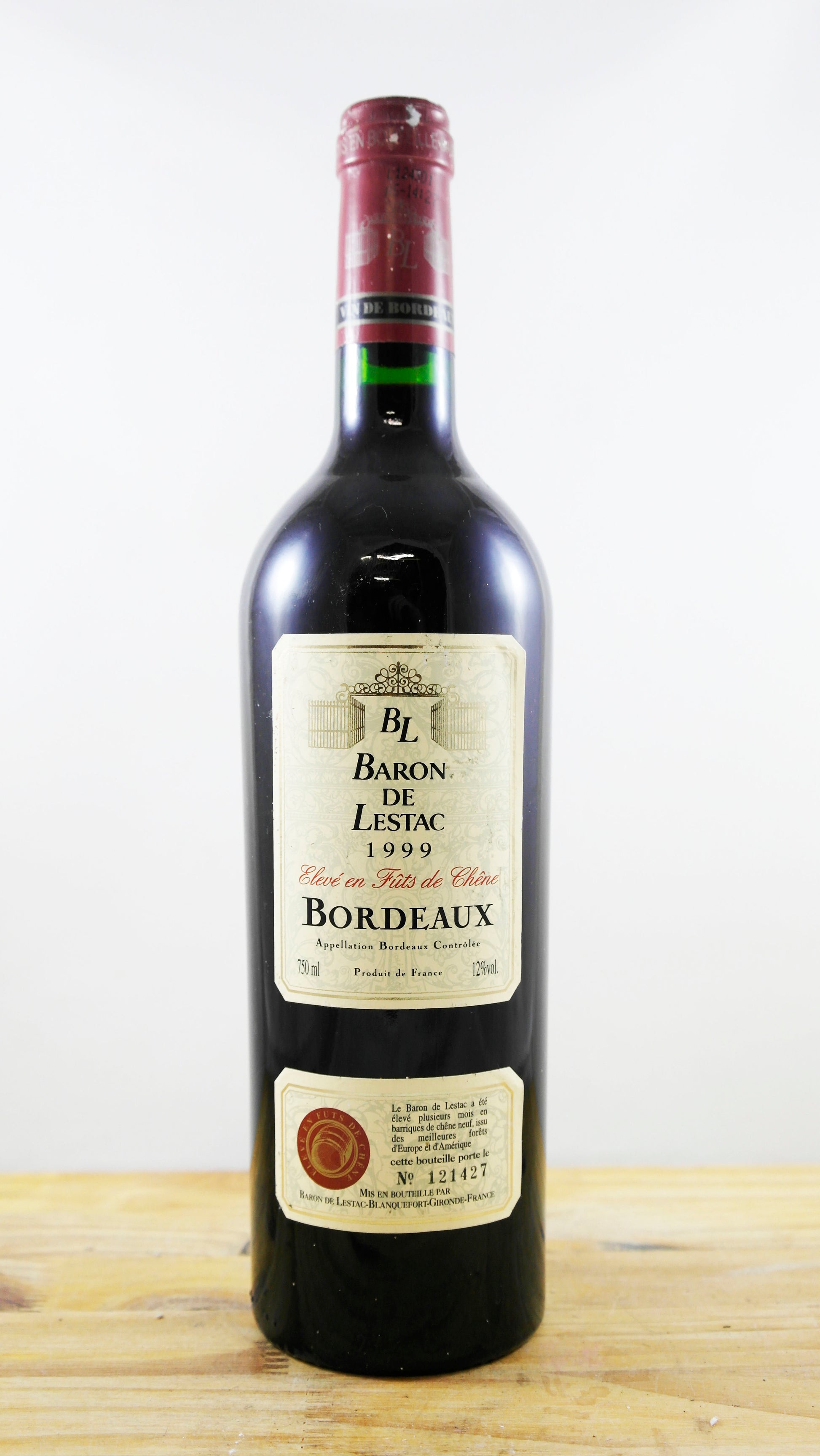 Vin Année 1999 Baron de Lestac