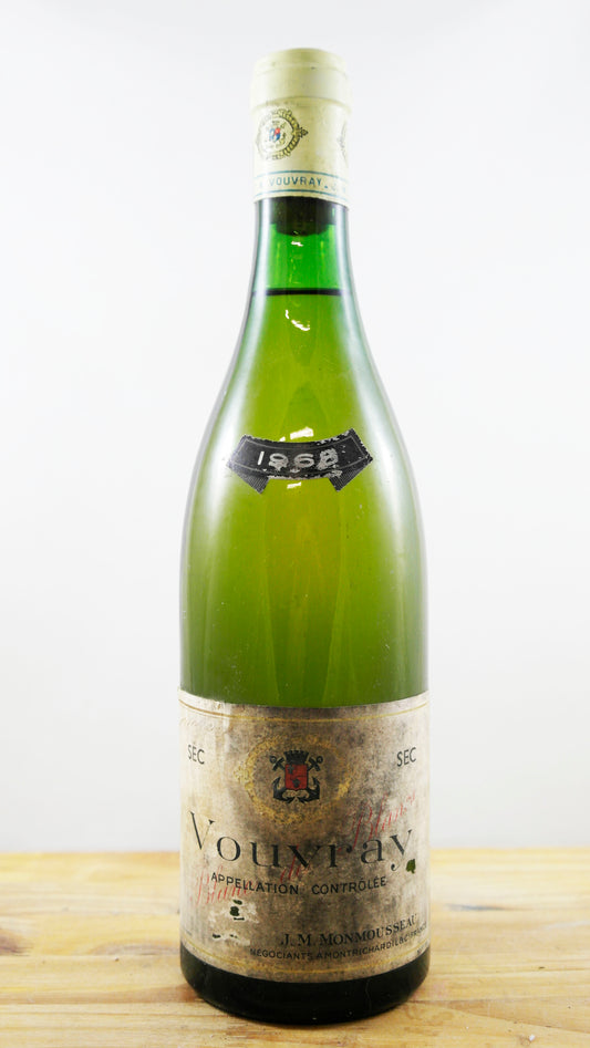 Vin Année 1968 Vouvray JM Monmousseau