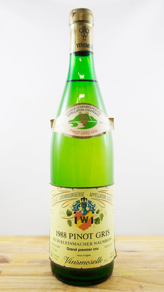 Vin Année 1988 Pinot Gris Vinsmoselle