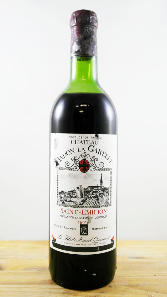 Vin Année 1979 Château Badon La Garelle