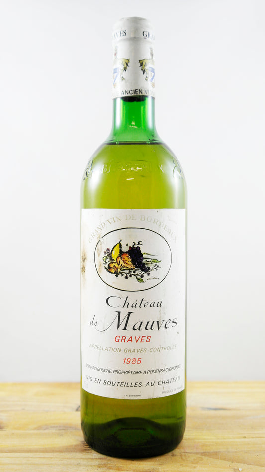 Vin Année 1985 Château de Mauves