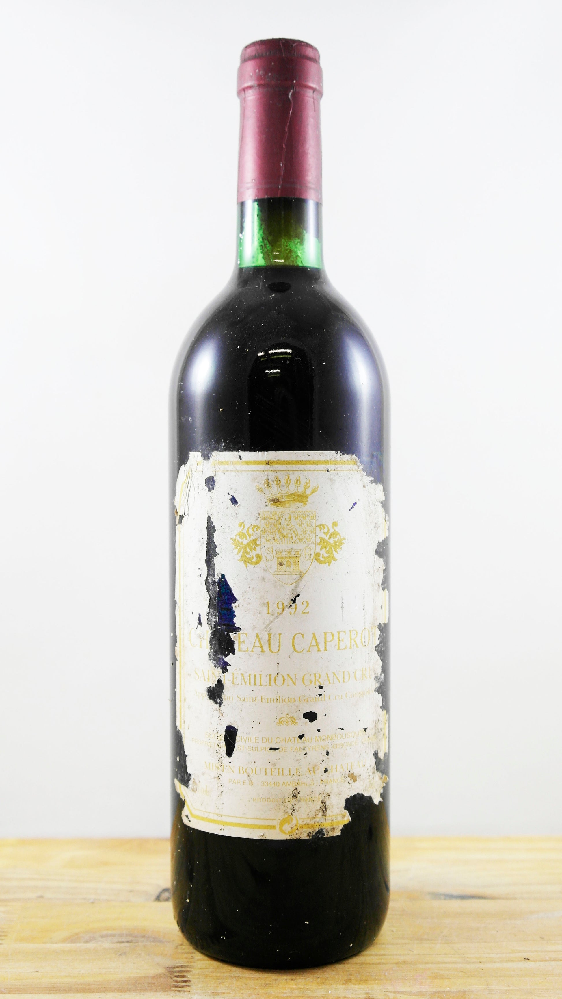 Vin Année 1992 Château Caperot