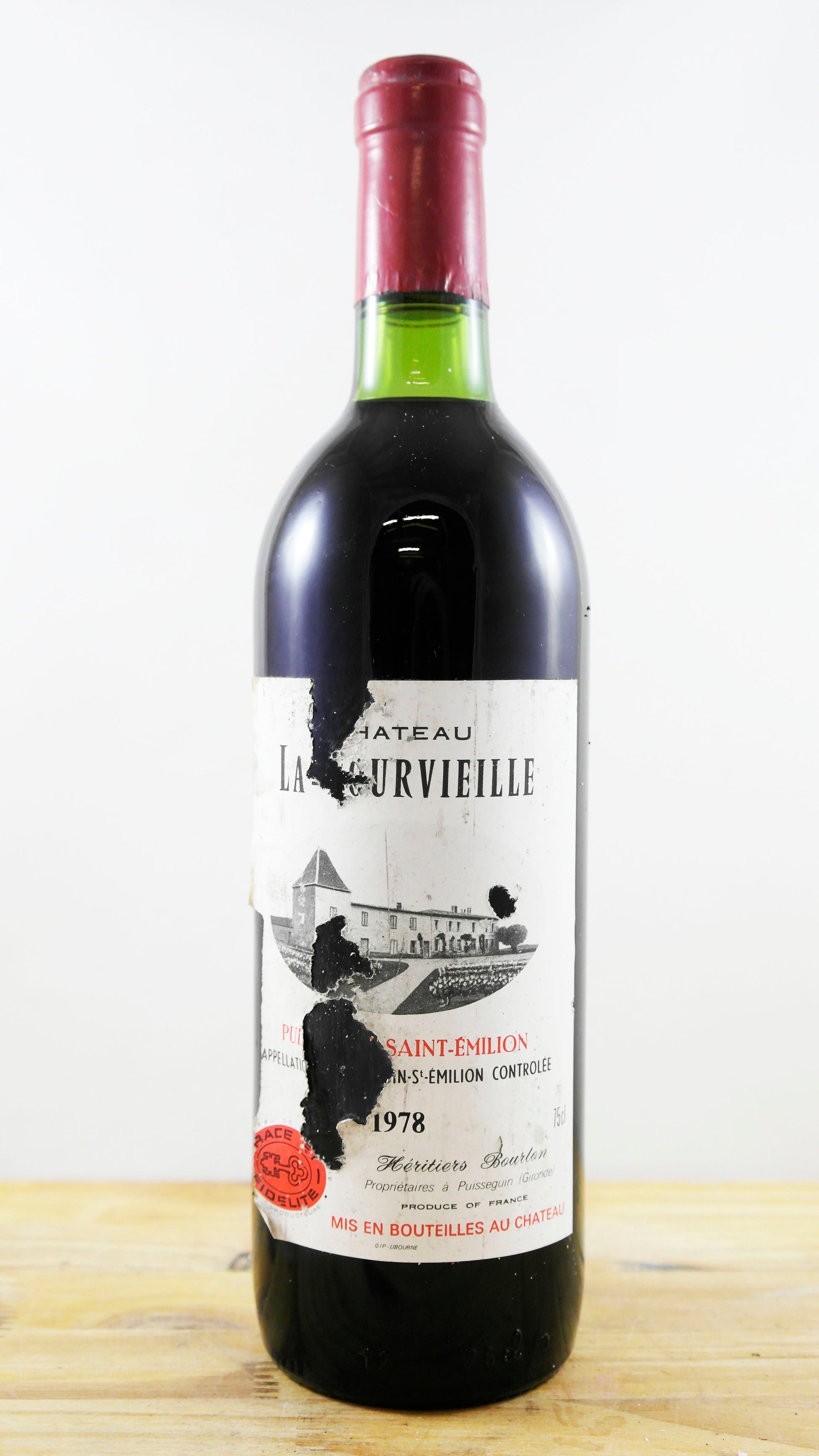 Vin Année 1978 Château La Fourvieille