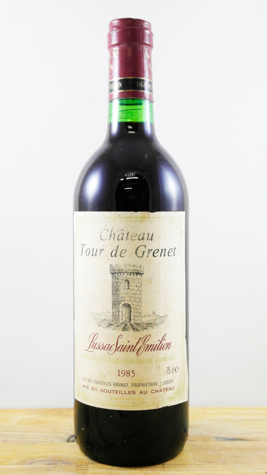 Vin Année 1985 Château Tour de Grenet