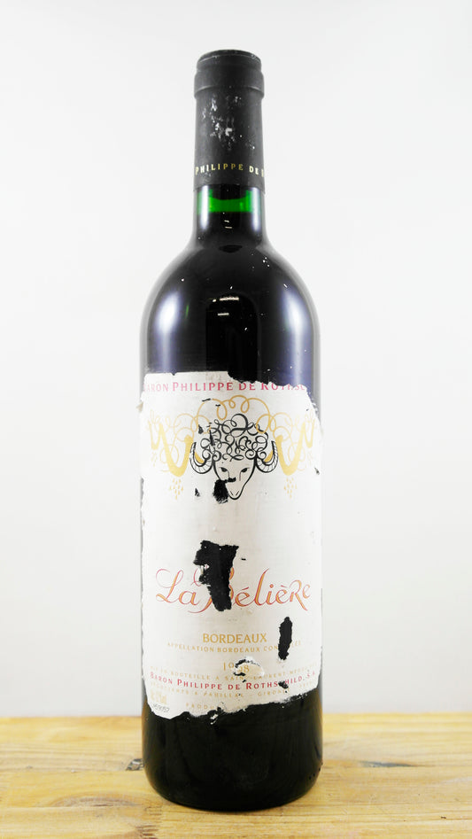 Vin Année 1998 Baron Philippe de Rothschild La Bélière