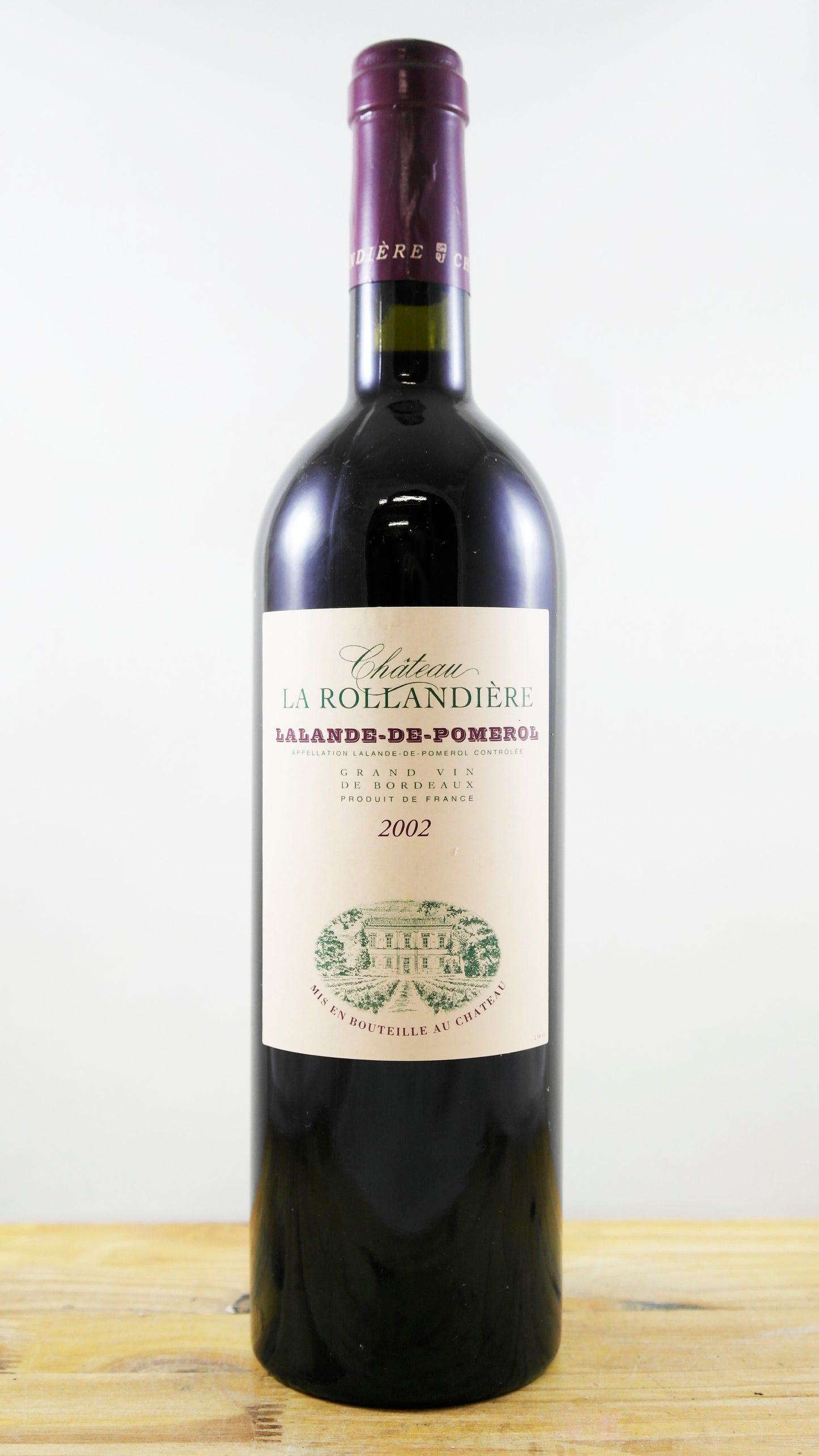 Vin Année 2002 Château La Rollandière