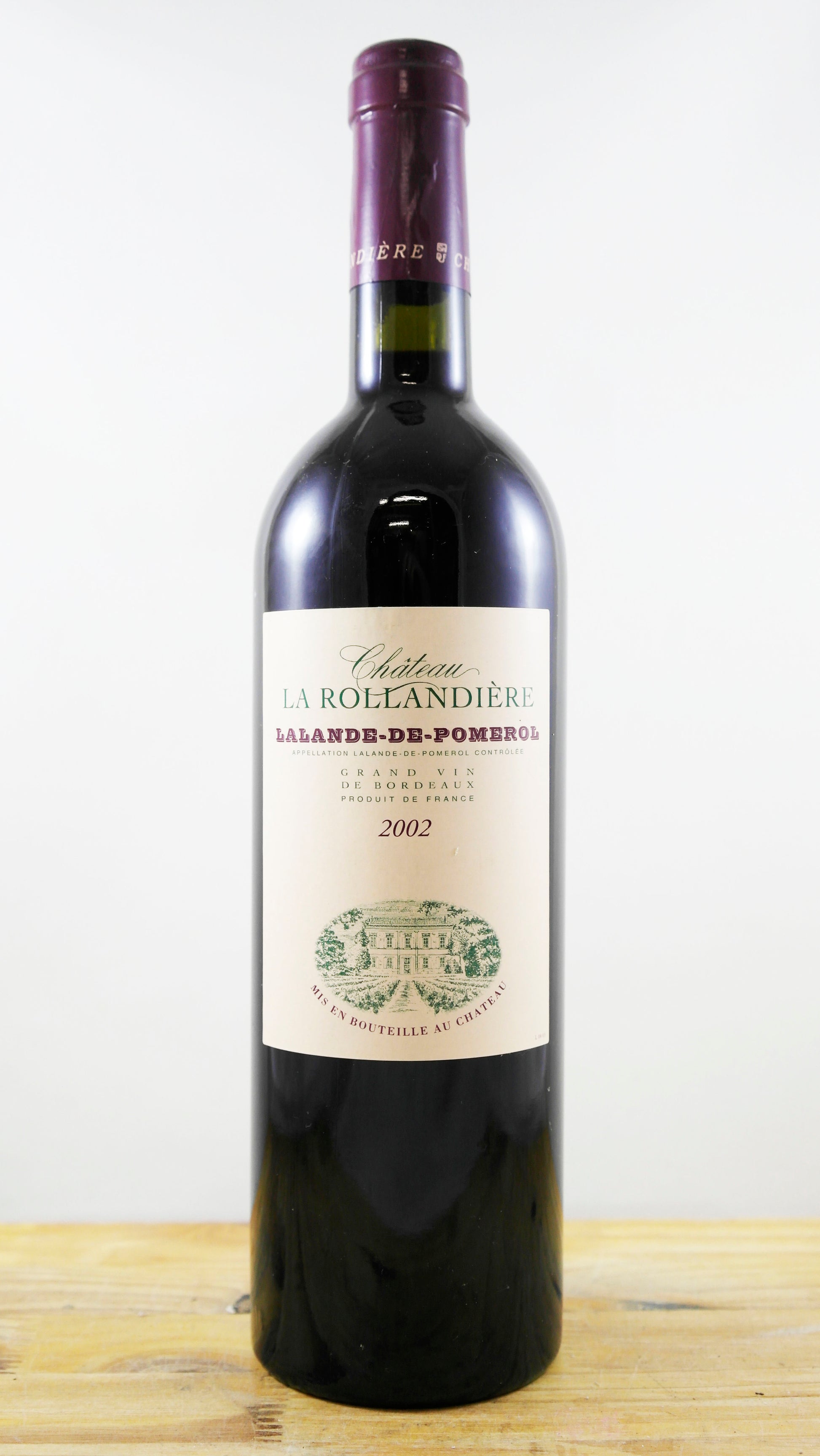 Vin Année 2002 Château La Rollandière