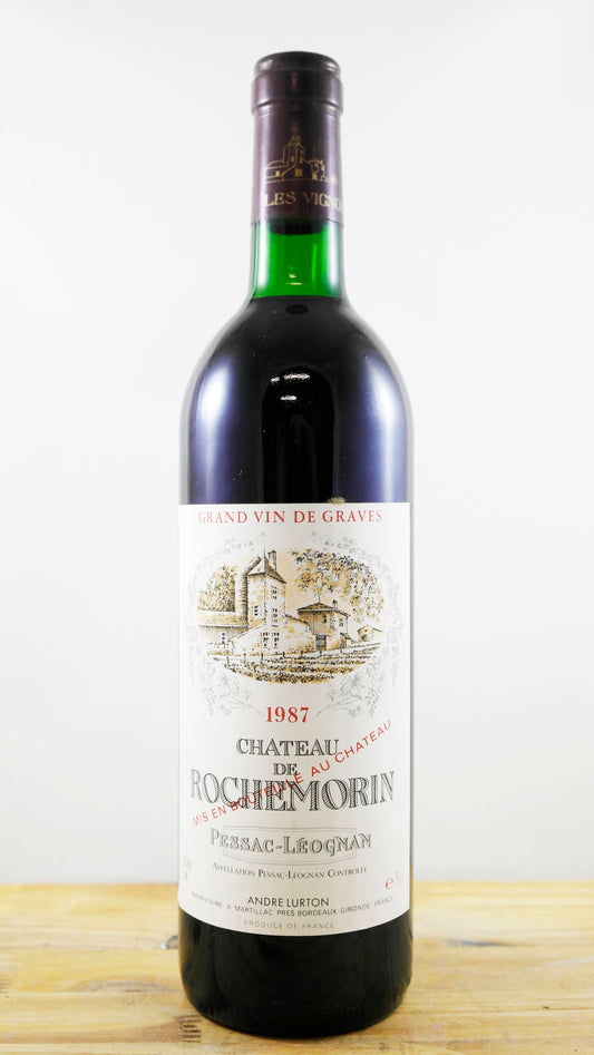 Vin Année 1987 Château de Rochemorin
