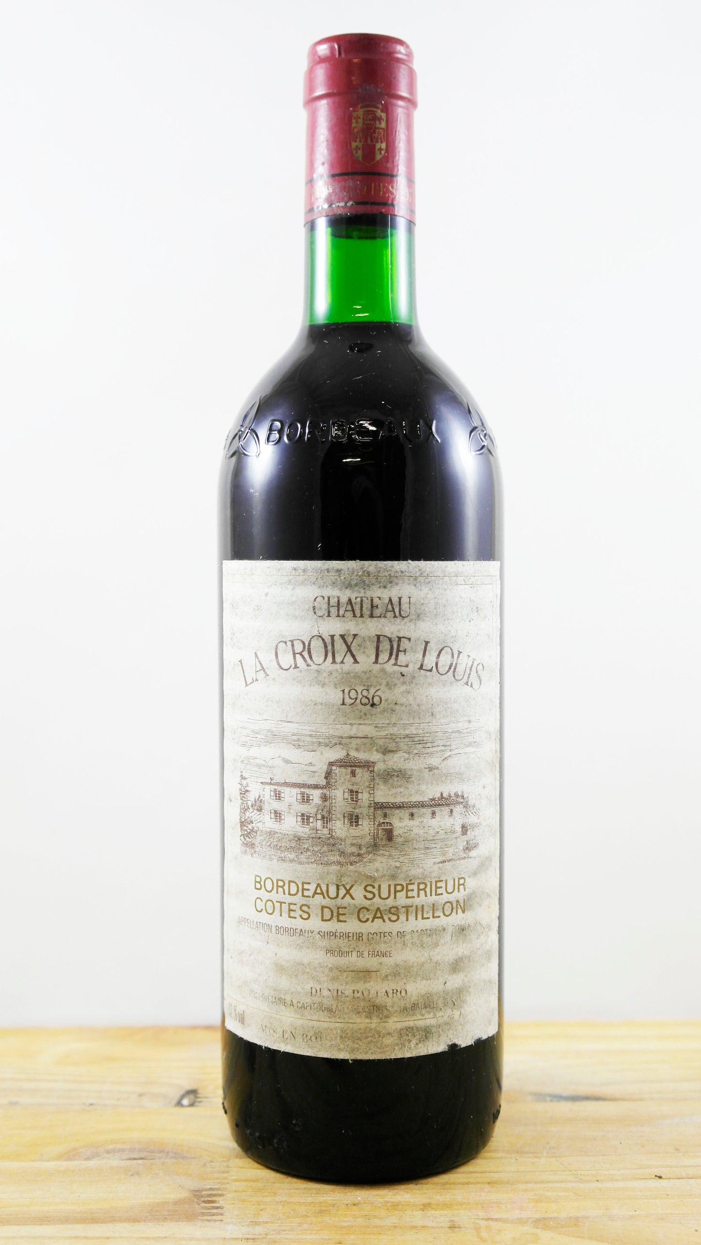 Vin Année 1986 Château La Croix de Louis