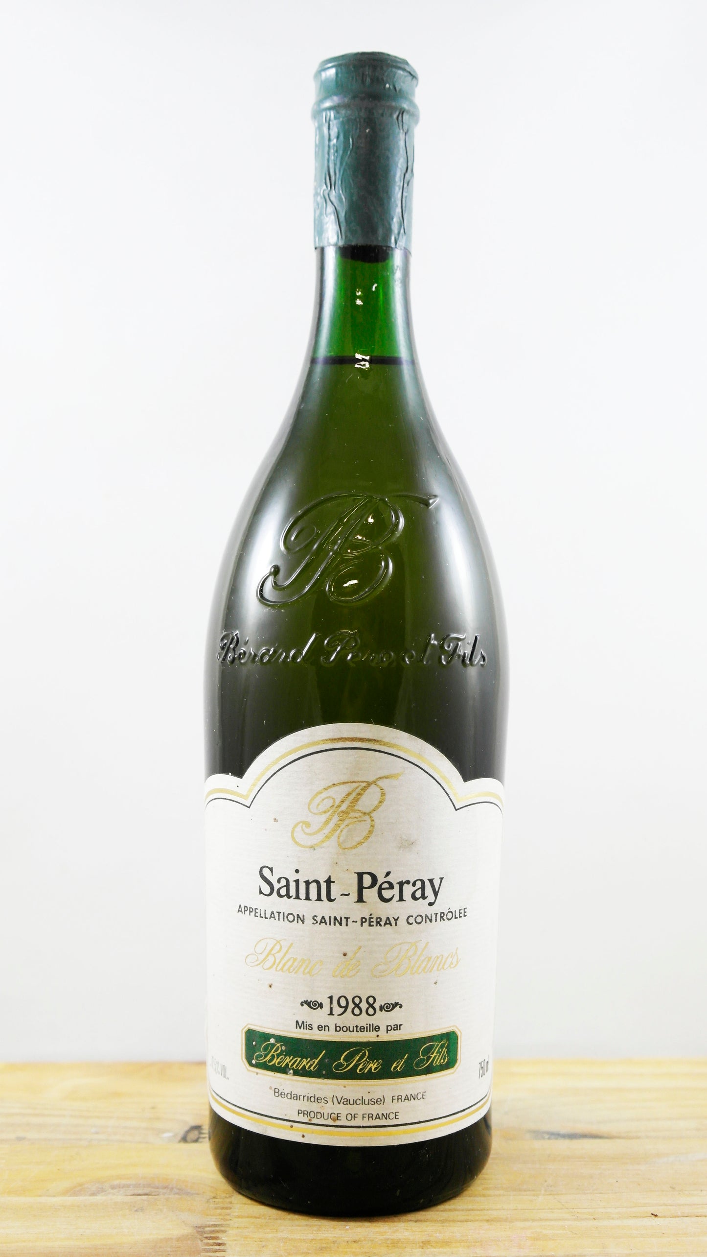 Vin Année 1988 Blanc de Blancs Bérard Père et Fils