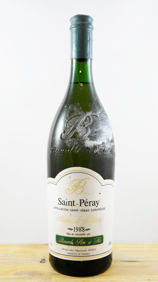 Vin Année 1988 Blanc de Blancs Bérard Père et Fils
