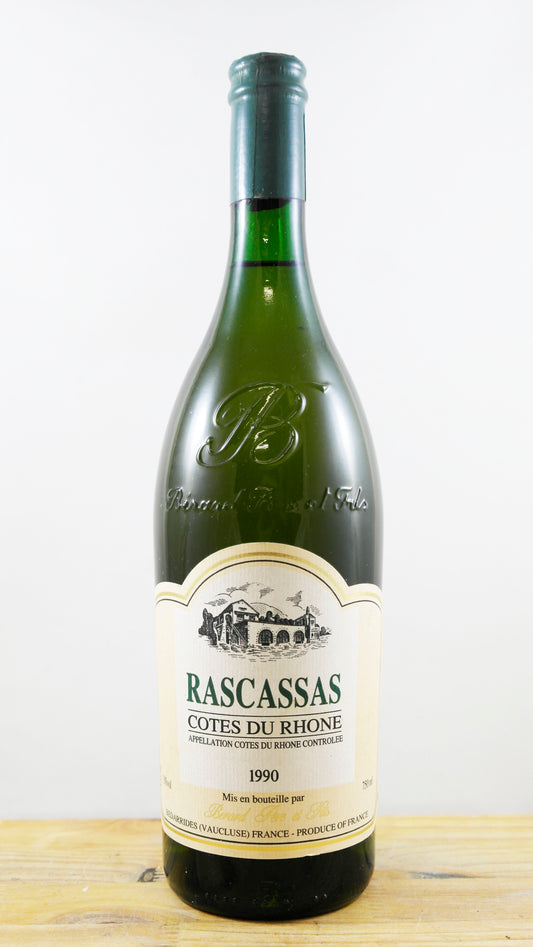 Vin Année 1990 Rascassas Bérard Père et Fils