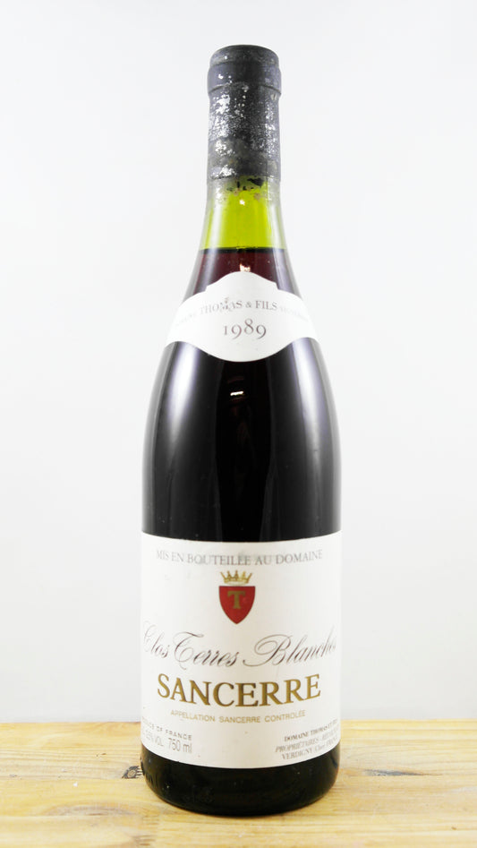 Vin Année 1989 Clos Terres Blanches Thomas et Fils