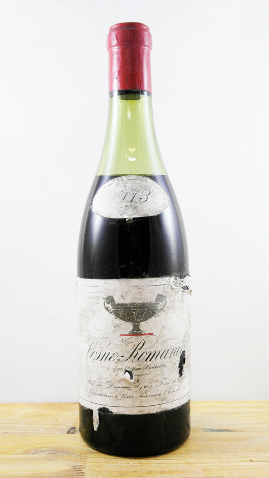 Vin Année 1973 Vosne-Romanée Domaine Gris