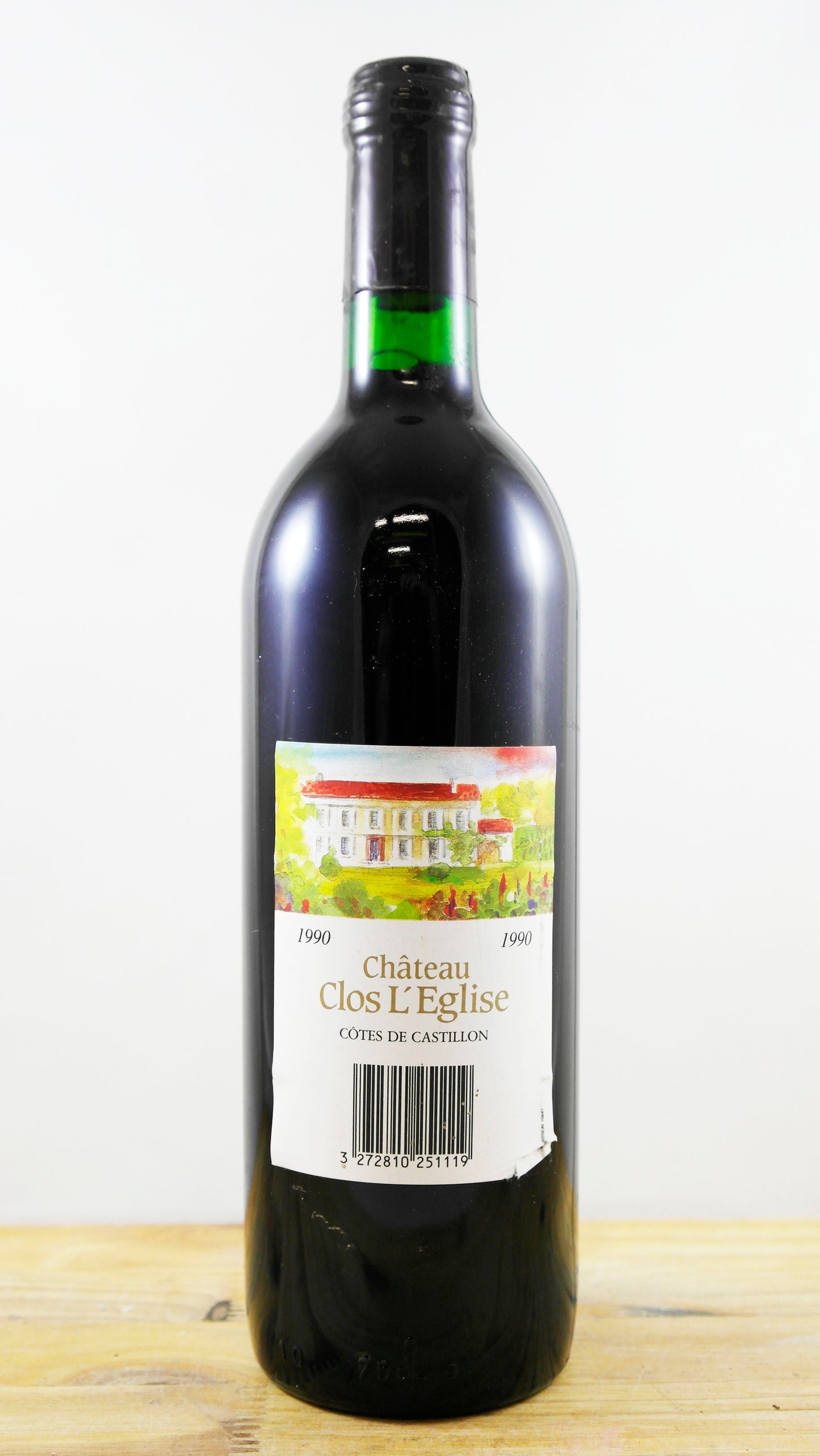 Vin Année 1990 Château Clos Eglise