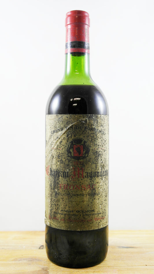Vin Année 1977 Château Magondeau Andre Goujon