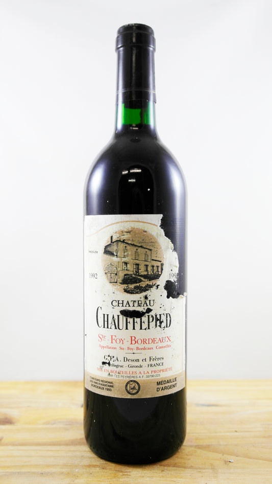 Vin Année 1992 Château Chauffepied
