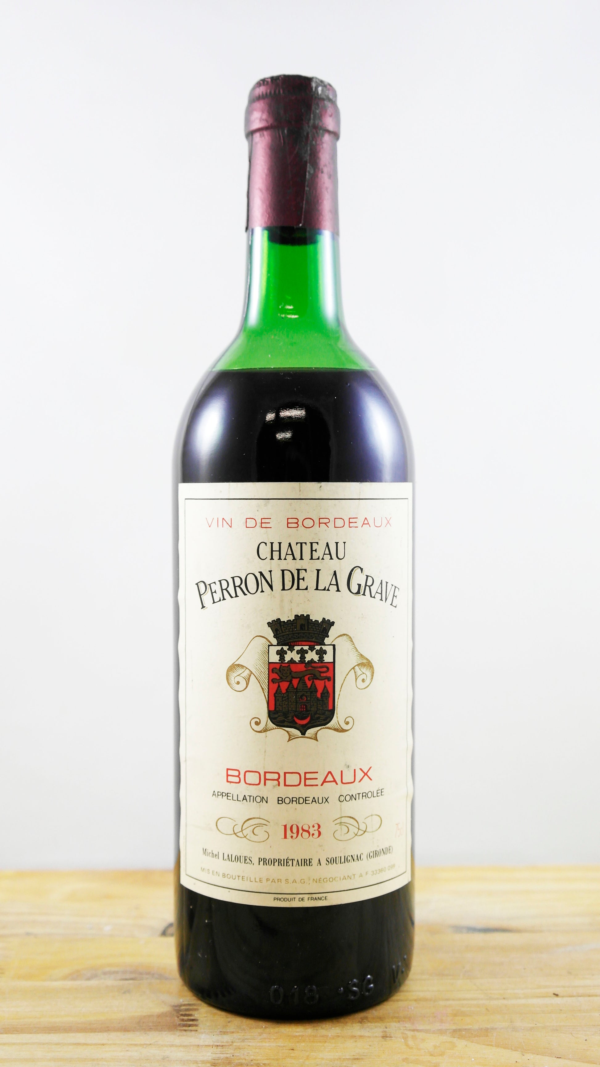 Vin Année 1983 Château Perron de la Grave
