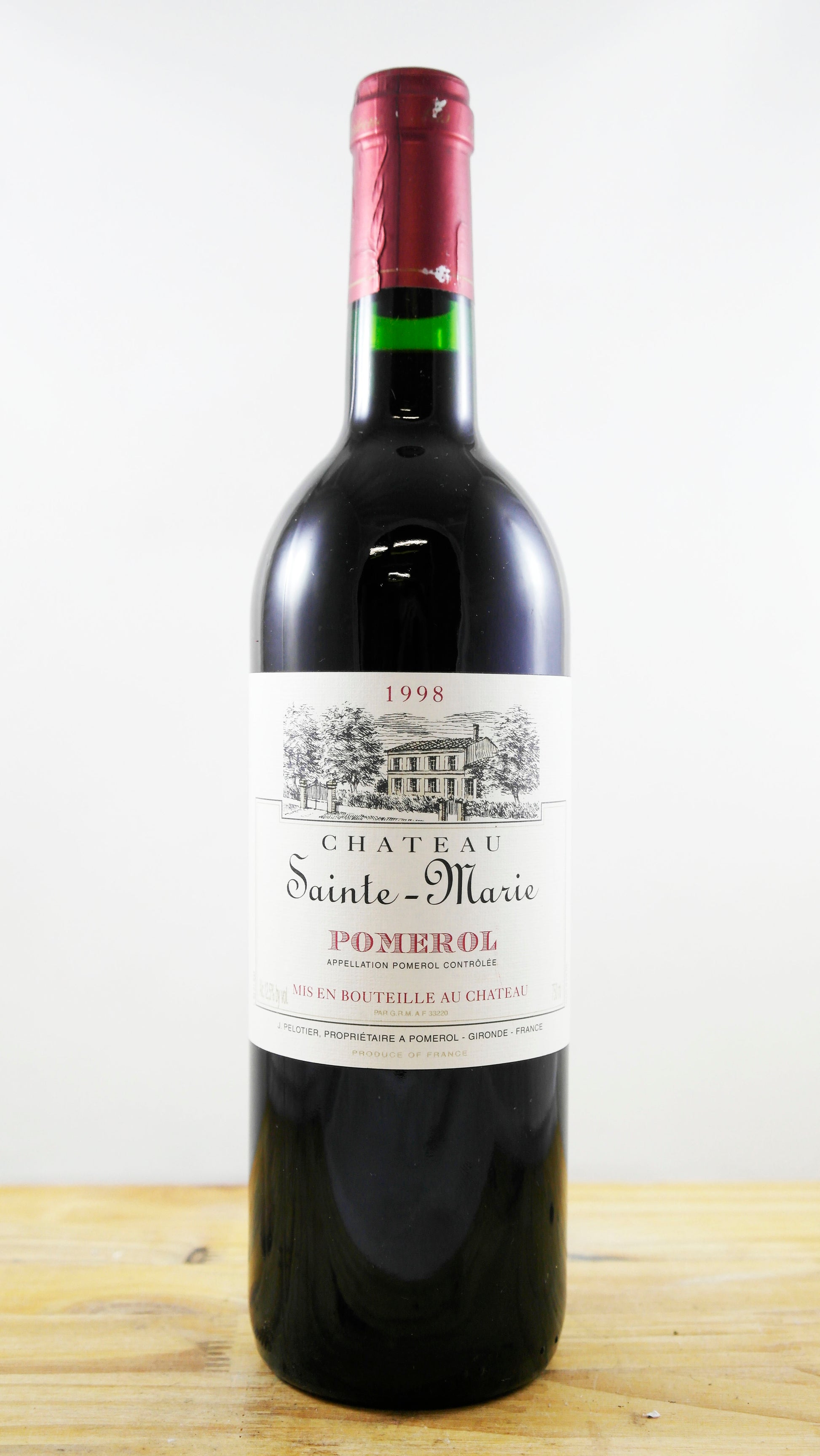 Vin Année 1998 Château Sainte-Marie