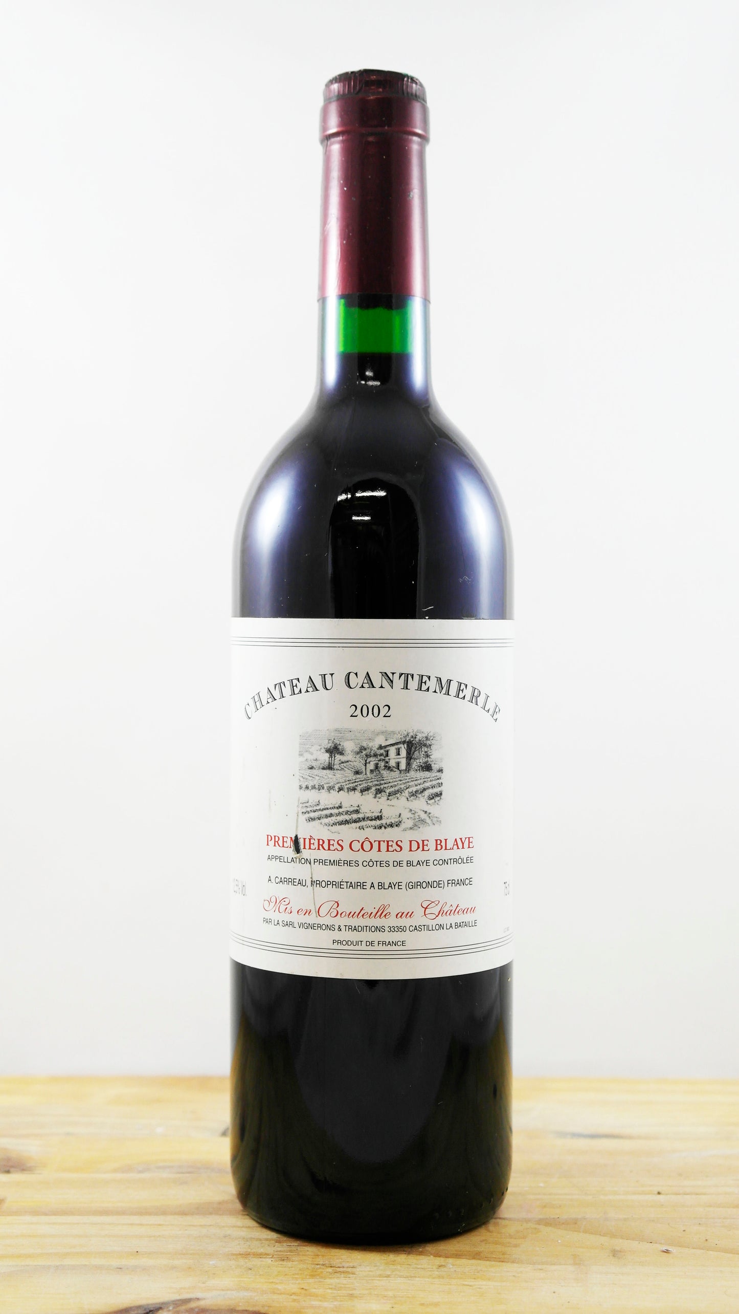 Vin Année 2002 Château Cantemerle