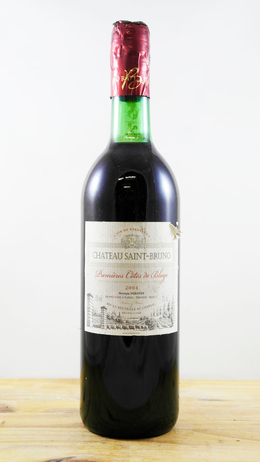 Vin Année 2004 Château Saint-Bruno