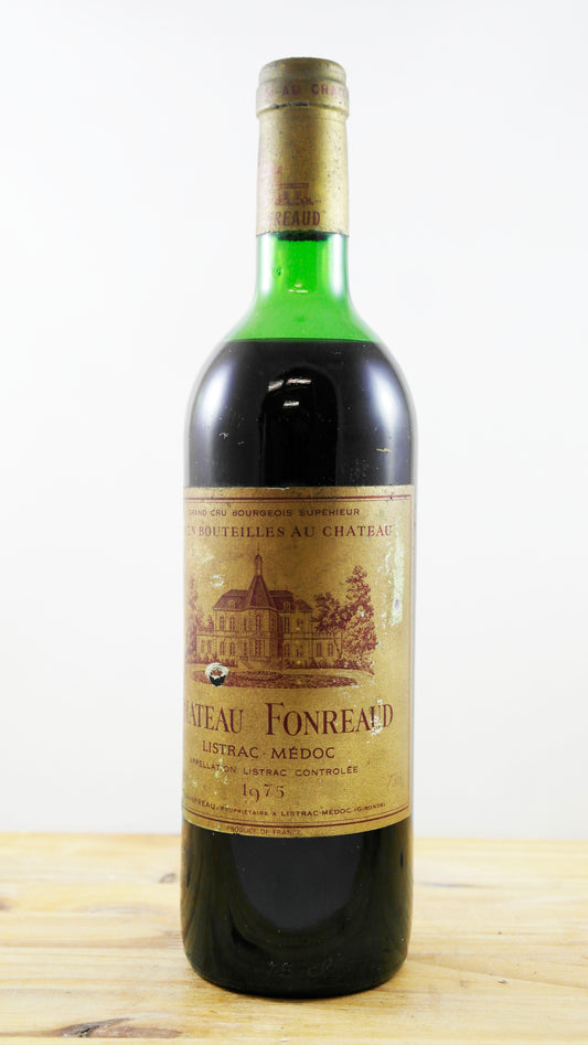 Vin Année 1975 Château Fonreaud
